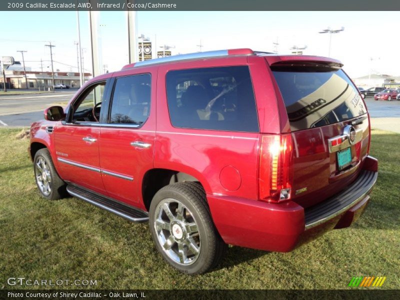 Infrared / Cocoa/Cashmere 2009 Cadillac Escalade AWD