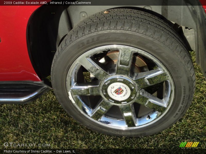 Infrared / Cocoa/Cashmere 2009 Cadillac Escalade AWD