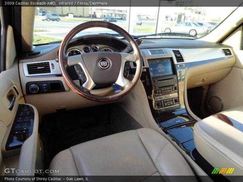 Infrared / Cocoa/Cashmere 2009 Cadillac Escalade AWD