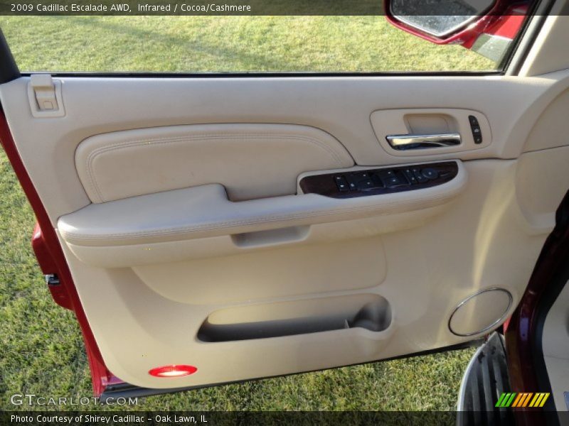 Infrared / Cocoa/Cashmere 2009 Cadillac Escalade AWD