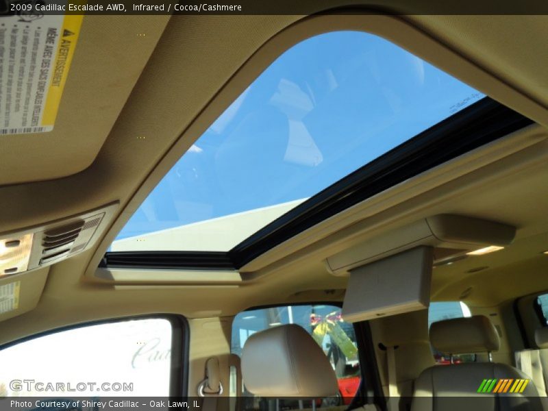 Infrared / Cocoa/Cashmere 2009 Cadillac Escalade AWD