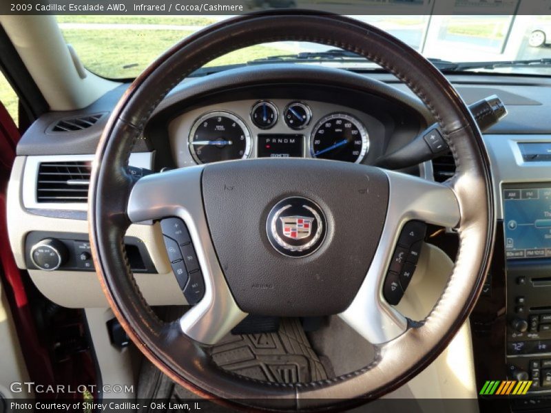 Infrared / Cocoa/Cashmere 2009 Cadillac Escalade AWD
