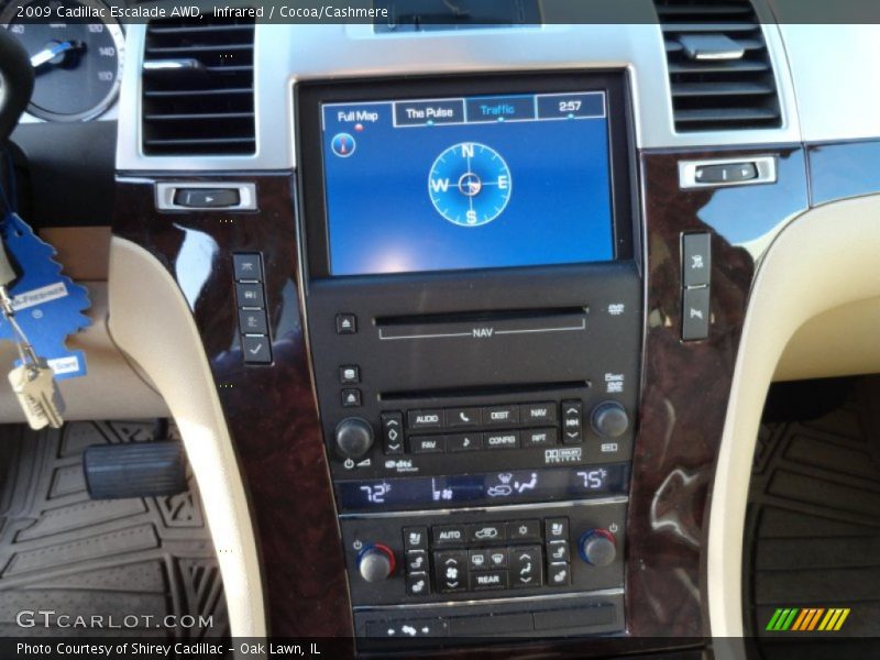 Infrared / Cocoa/Cashmere 2009 Cadillac Escalade AWD