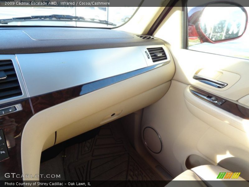 Infrared / Cocoa/Cashmere 2009 Cadillac Escalade AWD