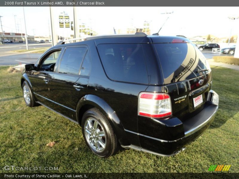 Black / Charcoal Black 2008 Ford Taurus X Limited AWD