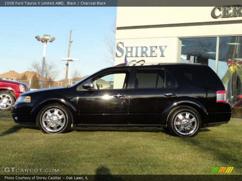 Black / Charcoal Black 2008 Ford Taurus X Limited AWD