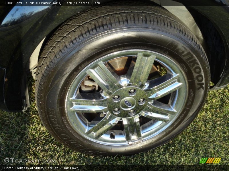 Black / Charcoal Black 2008 Ford Taurus X Limited AWD
