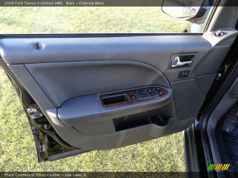Black / Charcoal Black 2008 Ford Taurus X Limited AWD