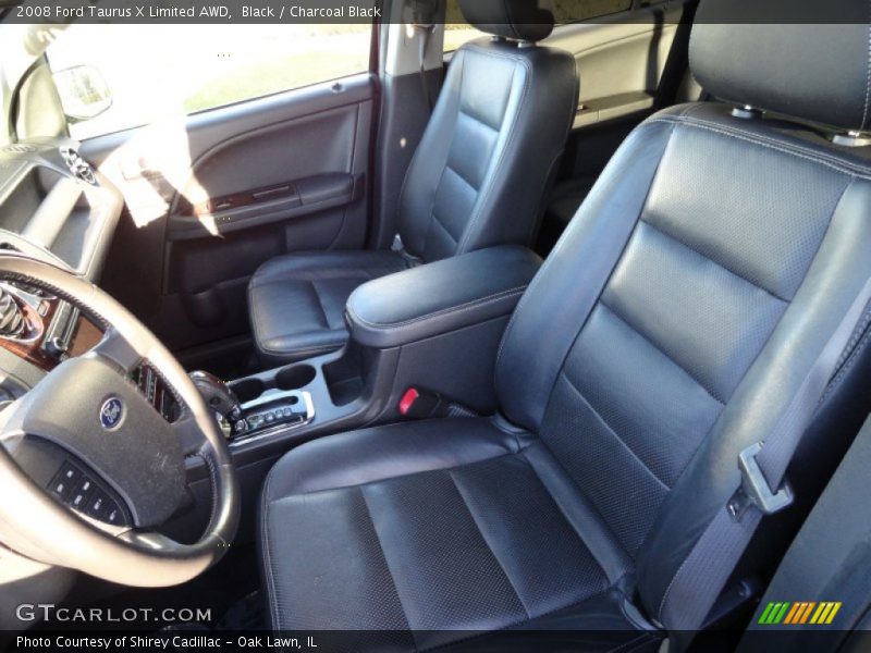 Black / Charcoal Black 2008 Ford Taurus X Limited AWD