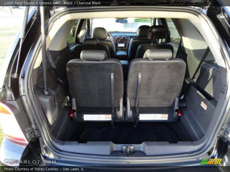 Black / Charcoal Black 2008 Ford Taurus X Limited AWD