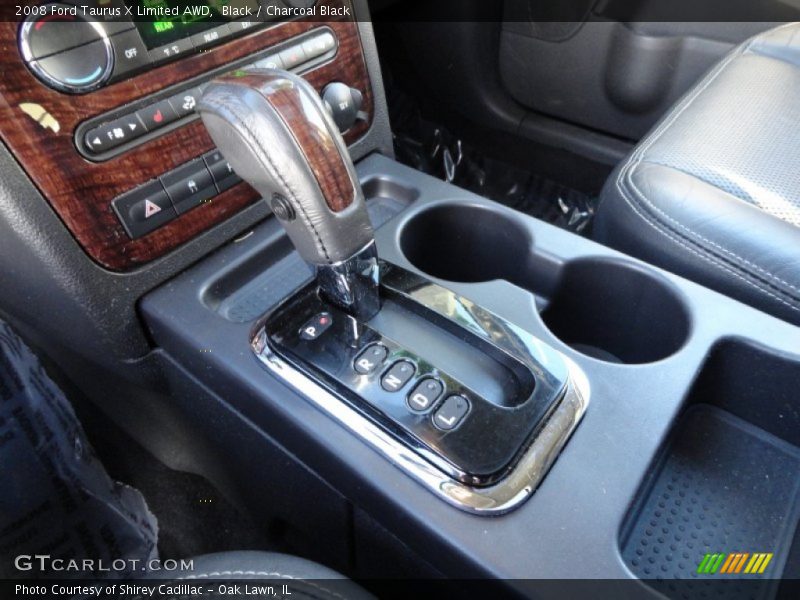 Black / Charcoal Black 2008 Ford Taurus X Limited AWD
