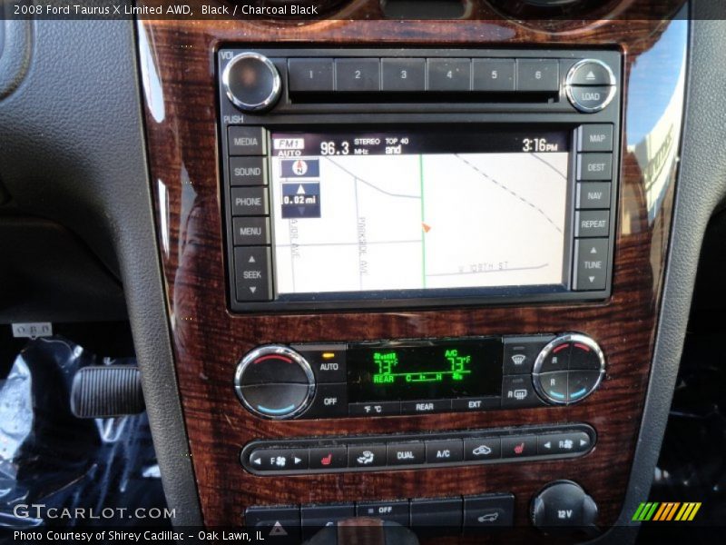 Black / Charcoal Black 2008 Ford Taurus X Limited AWD