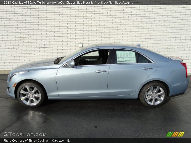  2013 ATS 2.0L Turbo Luxury AWD Glacier Blue Metallic