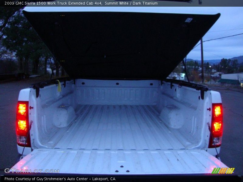 Summit White / Dark Titanium 2009 GMC Sierra 1500 Work Truck Extended Cab 4x4