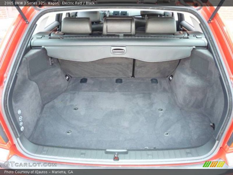 Electric Red / Black 2005 BMW 3 Series 325i Wagon