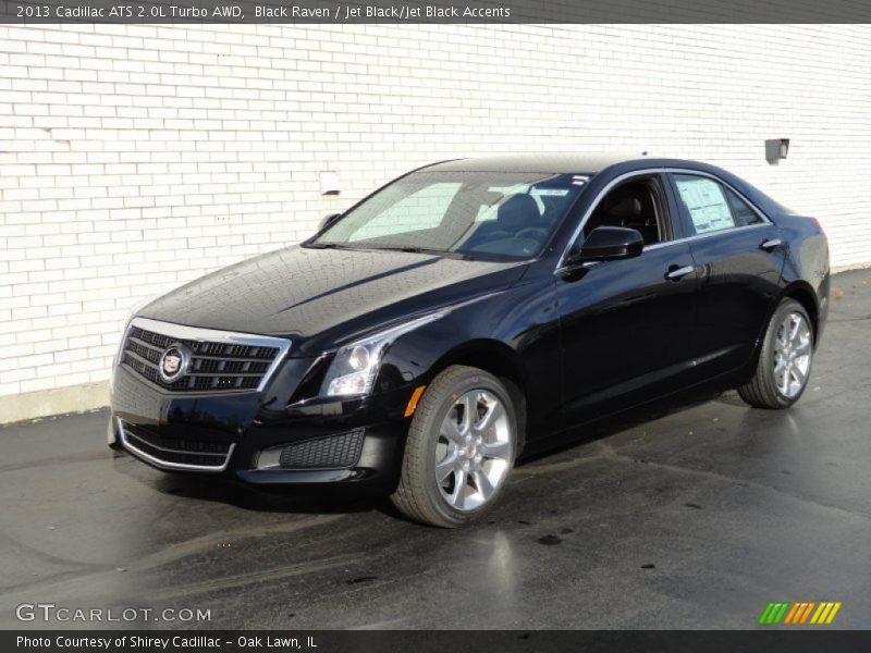 Black Raven / Jet Black/Jet Black Accents 2013 Cadillac ATS 2.0L Turbo AWD