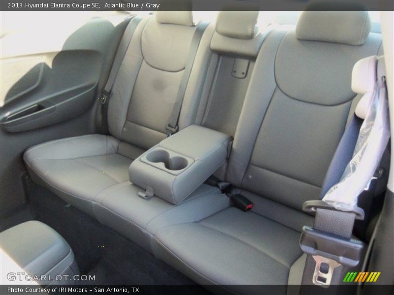 Atlantic Blue / Gray 2013 Hyundai Elantra Coupe SE