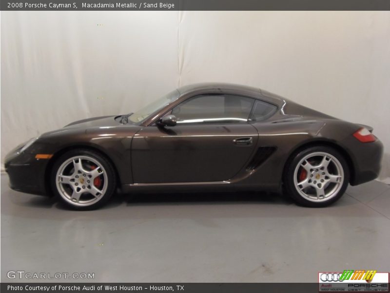 Macadamia Metallic / Sand Beige 2008 Porsche Cayman S