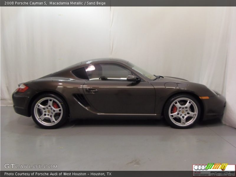 Macadamia Metallic / Sand Beige 2008 Porsche Cayman S