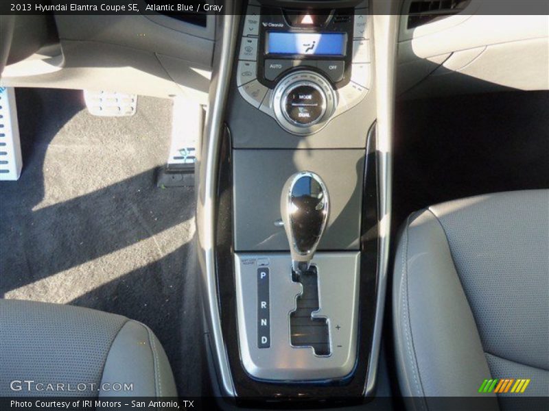 Atlantic Blue / Gray 2013 Hyundai Elantra Coupe SE