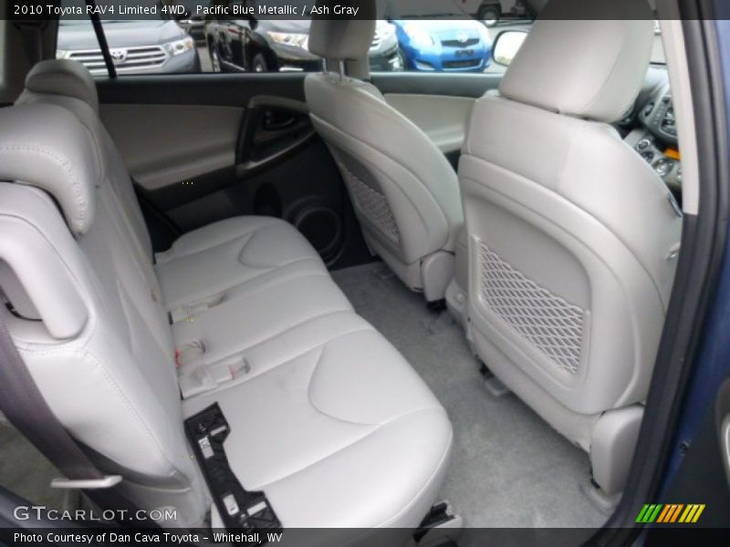 Pacific Blue Metallic / Ash Gray 2010 Toyota RAV4 Limited 4WD