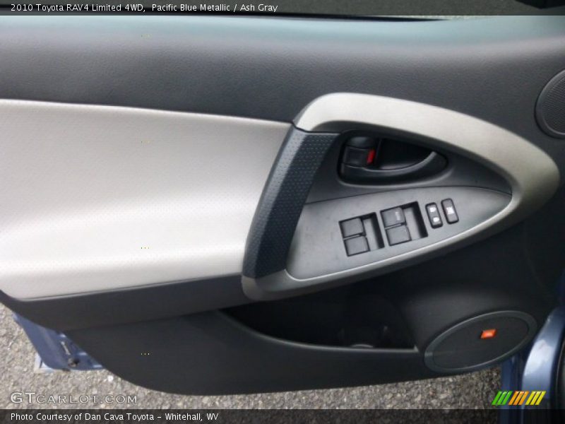 Pacific Blue Metallic / Ash Gray 2010 Toyota RAV4 Limited 4WD