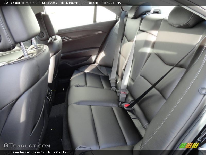 Rear Seat of 2013 ATS 2.0L Turbo AWD