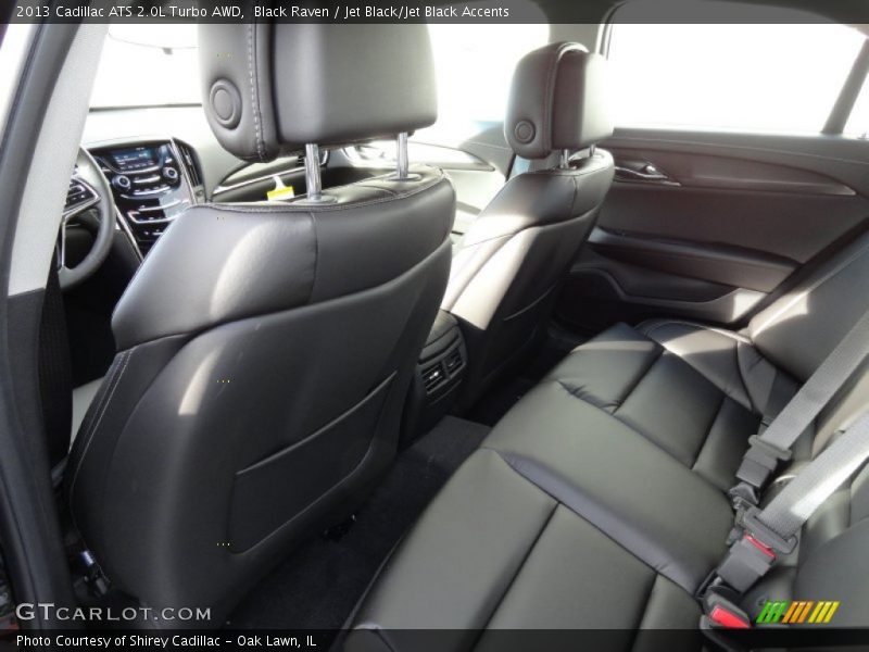 Black Raven / Jet Black/Jet Black Accents 2013 Cadillac ATS 2.0L Turbo AWD