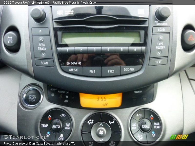 Pacific Blue Metallic / Ash Gray 2010 Toyota RAV4 Limited 4WD