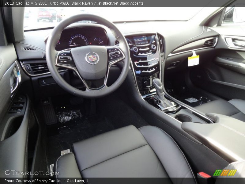 Jet Black/Jet Black Accents Interior - 2013 ATS 2.0L Turbo AWD 
