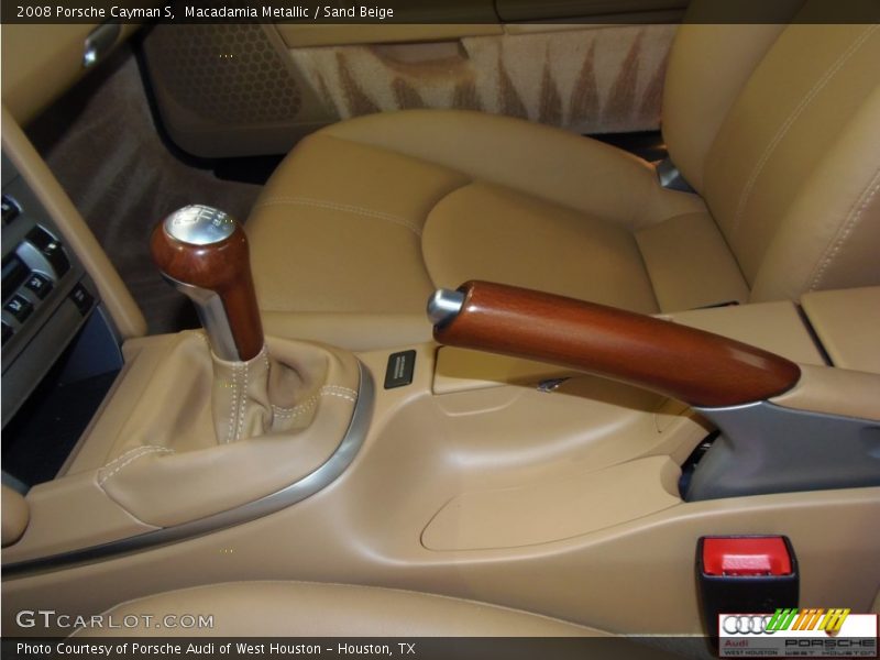 Macadamia Metallic / Sand Beige 2008 Porsche Cayman S