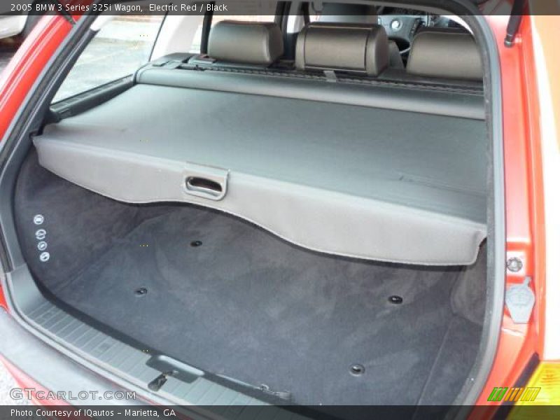 Electric Red / Black 2005 BMW 3 Series 325i Wagon