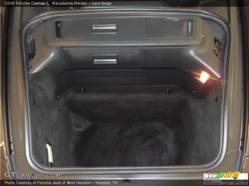 Macadamia Metallic / Sand Beige 2008 Porsche Cayman S