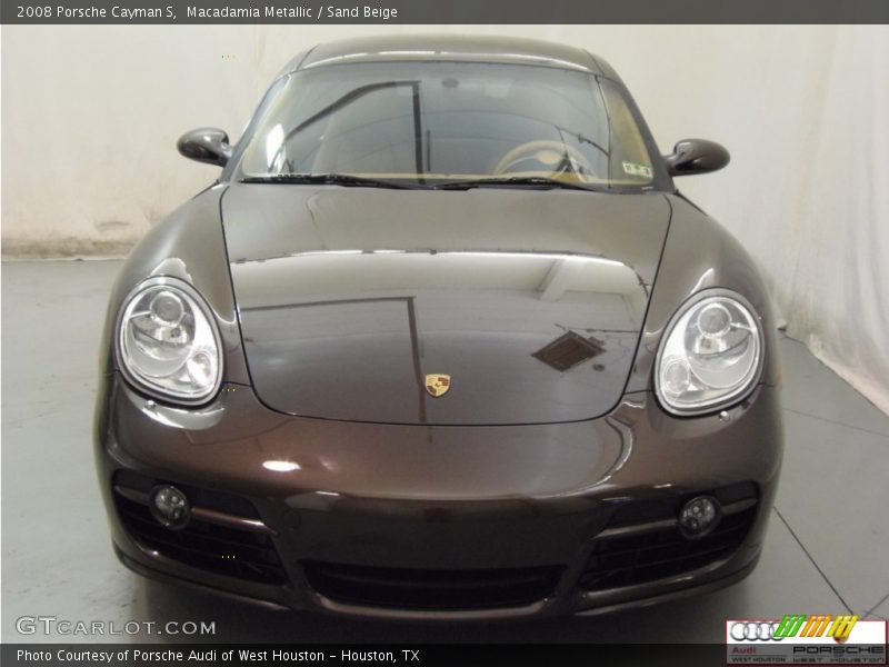Macadamia Metallic / Sand Beige 2008 Porsche Cayman S