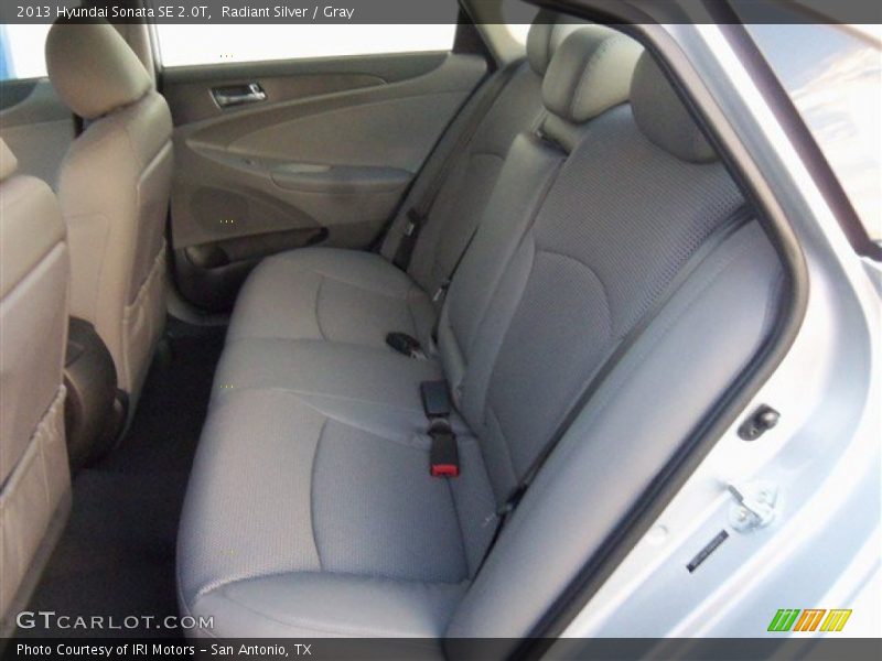 Radiant Silver / Gray 2013 Hyundai Sonata SE 2.0T