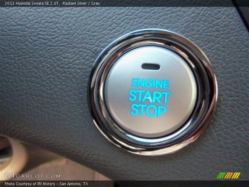 Radiant Silver / Gray 2013 Hyundai Sonata SE 2.0T