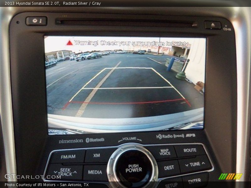 Radiant Silver / Gray 2013 Hyundai Sonata SE 2.0T