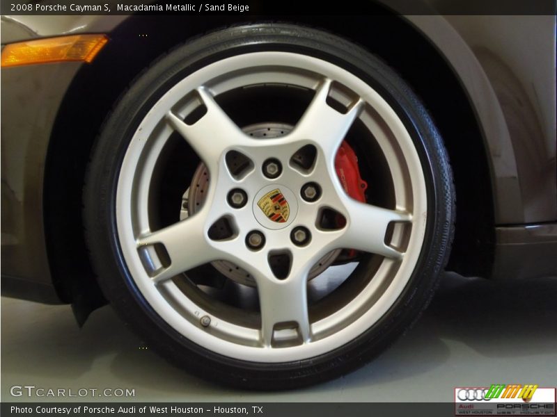 Macadamia Metallic / Sand Beige 2008 Porsche Cayman S