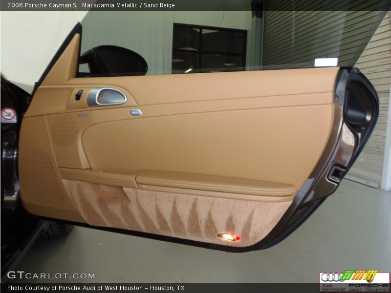 Macadamia Metallic / Sand Beige 2008 Porsche Cayman S
