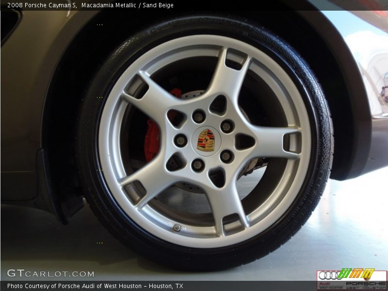 Macadamia Metallic / Sand Beige 2008 Porsche Cayman S