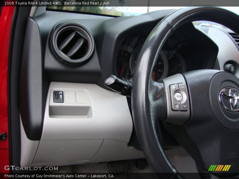 Barcelona Red Pearl / Ash 2008 Toyota RAV4 Limited 4WD