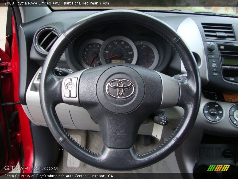 Barcelona Red Pearl / Ash 2008 Toyota RAV4 Limited 4WD