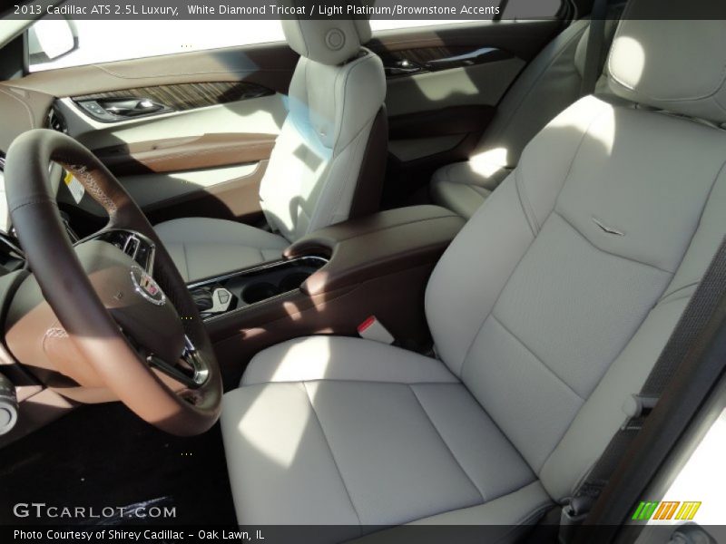 Front Seat of 2013 ATS 2.5L Luxury