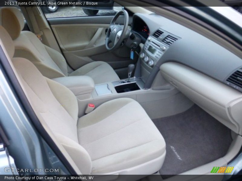 Aloe Green Metallic / Bisque 2011 Toyota Camry LE