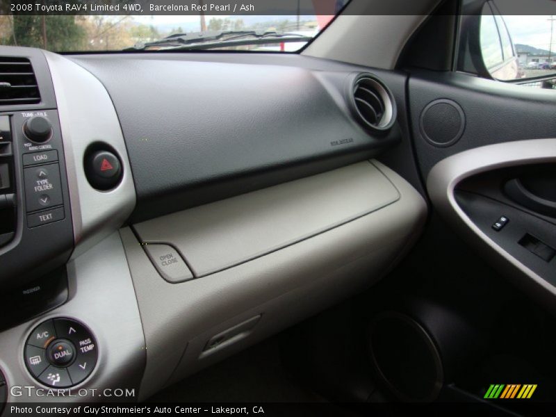 Barcelona Red Pearl / Ash 2008 Toyota RAV4 Limited 4WD