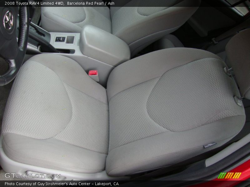 Barcelona Red Pearl / Ash 2008 Toyota RAV4 Limited 4WD