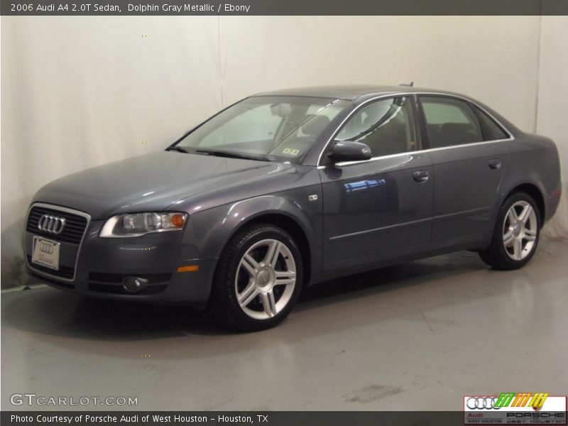 Dolphin Gray Metallic / Ebony 2006 Audi A4 2.0T Sedan