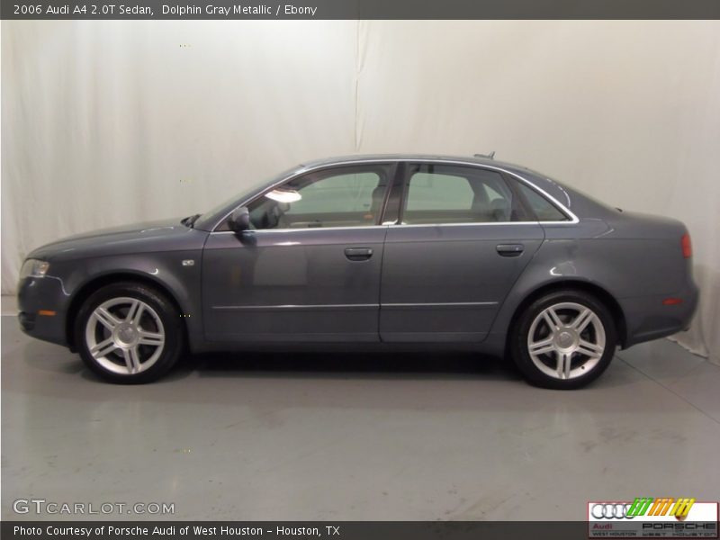 Dolphin Gray Metallic / Ebony 2006 Audi A4 2.0T Sedan