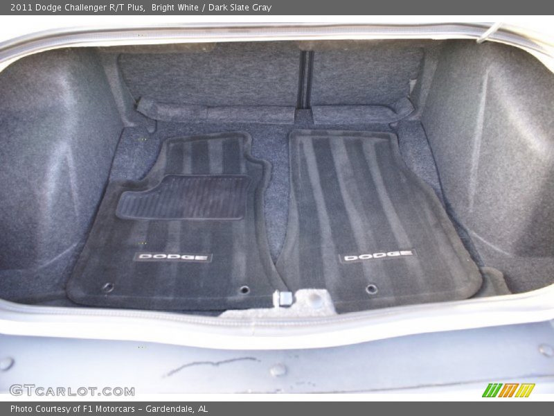 Bright White / Dark Slate Gray 2011 Dodge Challenger R/T Plus