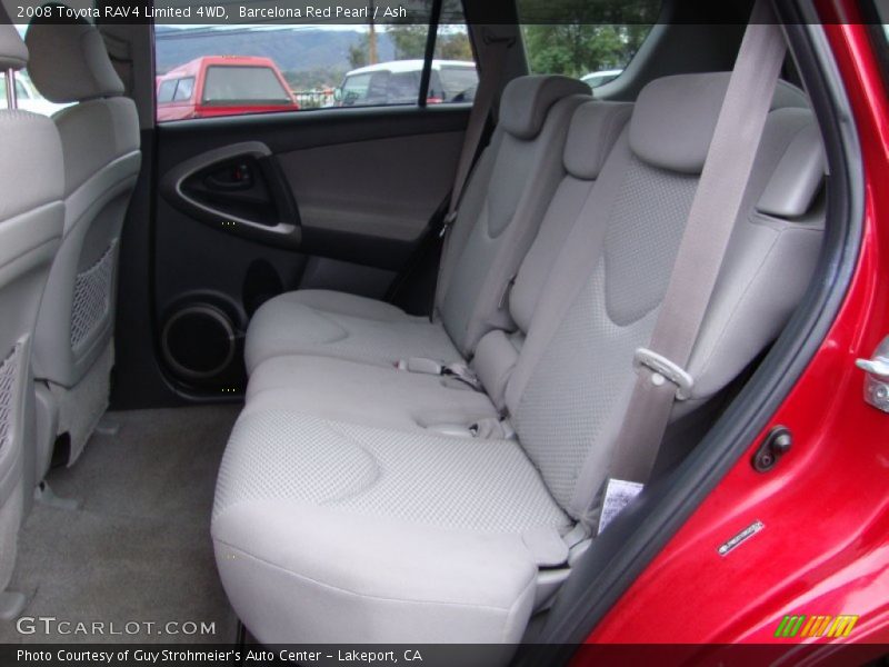 Barcelona Red Pearl / Ash 2008 Toyota RAV4 Limited 4WD